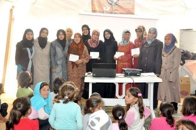 Çadır Kentte Çevre Temizliği Ve Kişisel Temizlik Semineri