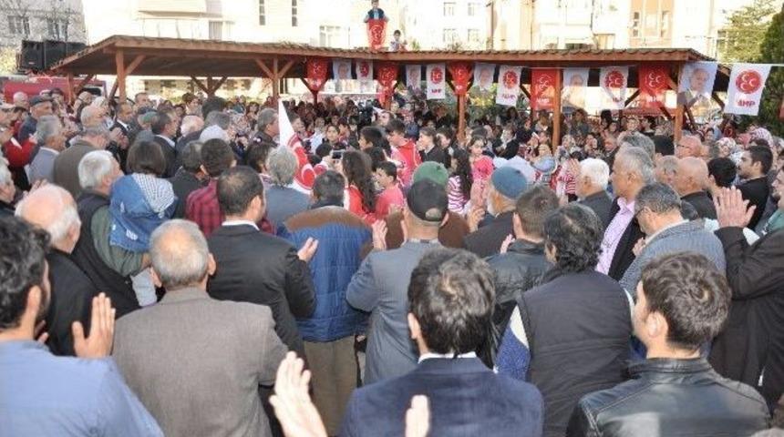 Başkan Vergili&rsquo;ye Sevgi Seli