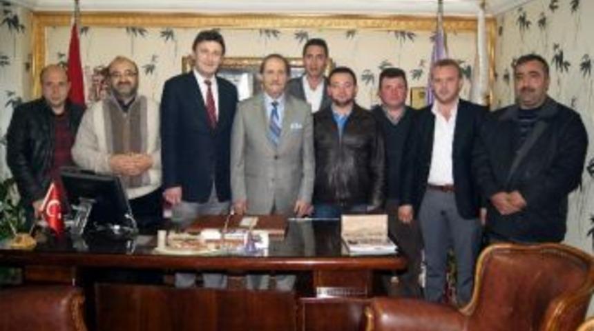 Sesob Başkanı Köksal’dan Yiyecek Maddeleri Yapanlar Ve Satanlar Esnaf Odasına Ziyaret