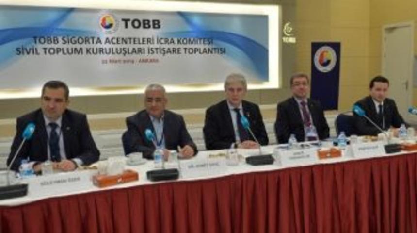 Sigorta Acenteleri Stk&rsquo;larla İstişare İ&ccedil;in Toplandı