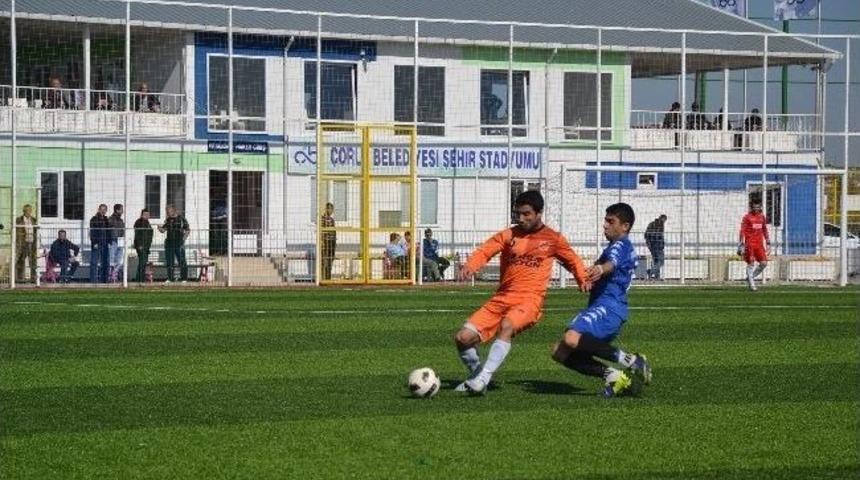 &Ccedil;orlu Gen&ccedil;ler Birliği:3 - Velik&ouml;yspor: 3