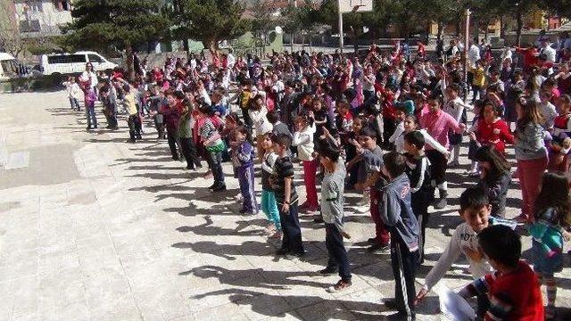 Erzincan’da İki Ders Arası 5 Dakika Spor