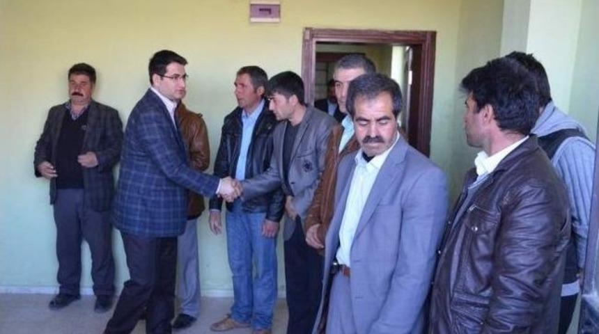 &Ouml;zalp Kaymakamı &Ccedil;i&ccedil;ek&rsquo;in Taziye Ziyaretleri