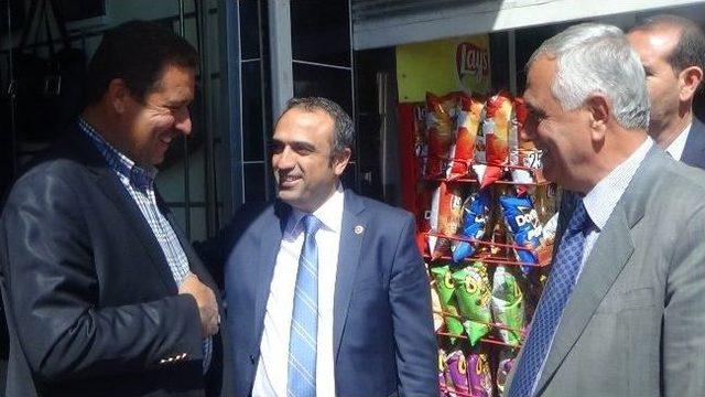 Ak Parti Diyarbakır Milletvekili Cuma İ&ccedil;ten Esnafı Ziyaret Etti 1