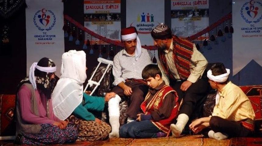 Adıyaman&acute;da, &Ccedil;anakkale Savaşı K&uuml;rt&ccedil;e Anlatıldı