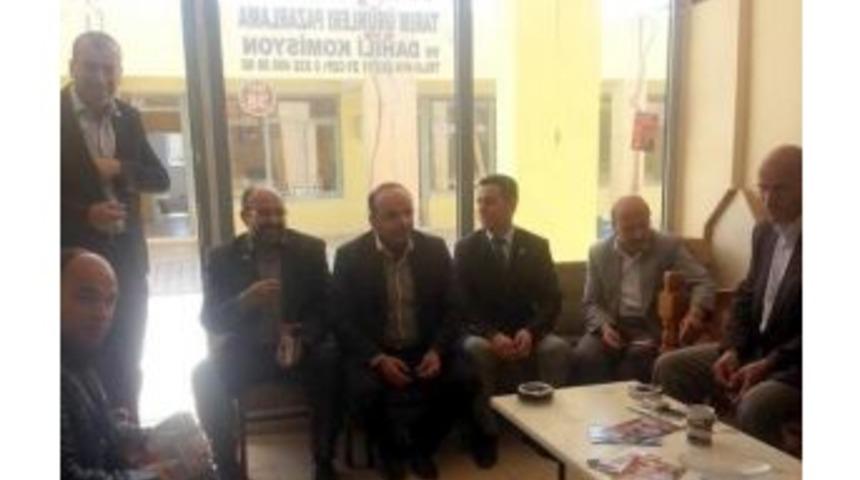 G&uuml;ler&rsquo;den Buğday Pazarı Esnafına Ziyaret