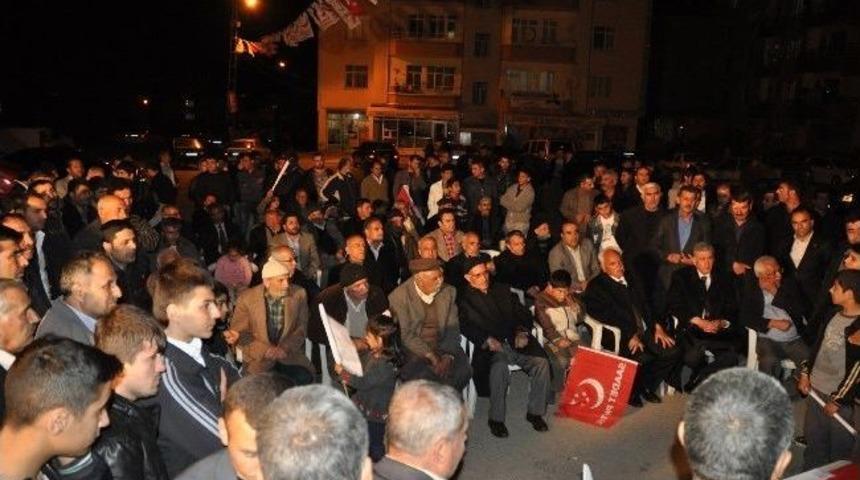 Erkal, Karakavak'ta Se&ccedil;im &Ccedil;alışmalarını S&uuml;rd&uuml;rd&uuml;