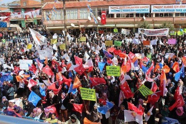 Bakan Davutoğlu’nun Derbent Ve Hüyük Mitingi