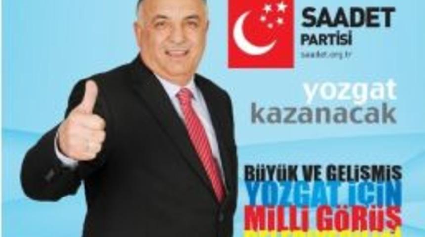 Sp Yozgat Belediye Başkan Adayı Ahmet B&uuml;y&uuml;ksoy Projelerinin Yer Aldığı Kitap&ccedil;ığı Tanıttı