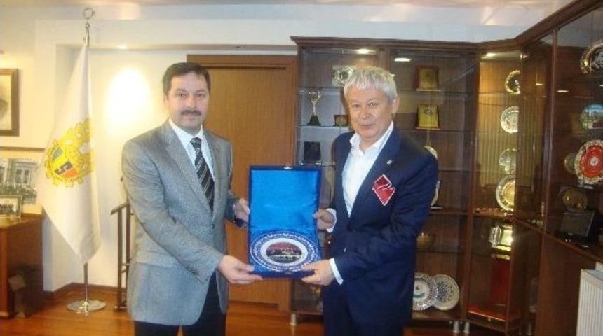 Vergi Dairesi Başkanı İsmail Aslan&rsquo;dan Etso&rsquo;ya Veda Ziyareti
