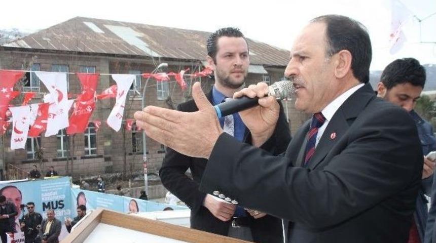 Fatih Erbakan Muş&rsquo;ta