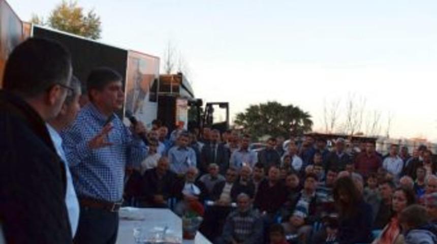 Ak Parti Adayı T&uuml;rel, Mahalle Mitingilerine Devam Ediyor