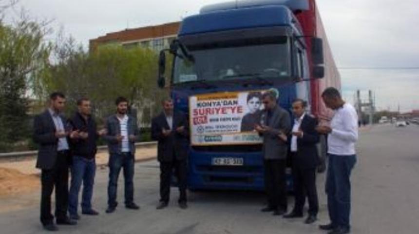 İhh-ayder Suriye'ye 101. Yardım Tırını G&ouml;nderdi