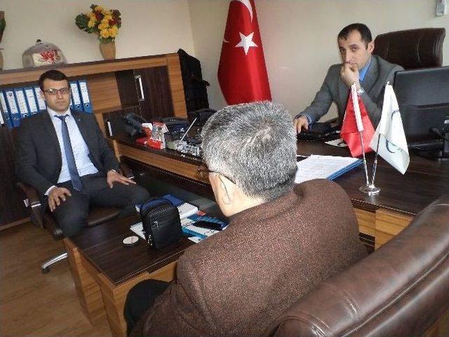 Sgk Muş İl Müdürü Veda Ziyaretinde 1