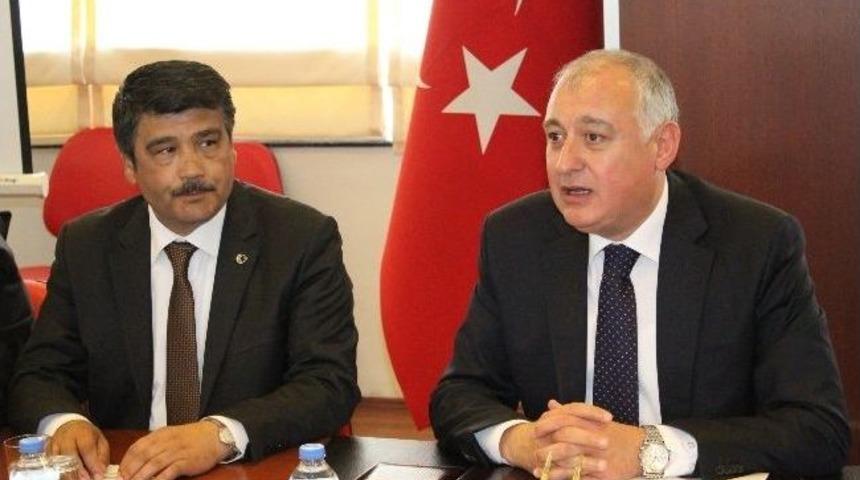 Mhp Adayı &Ccedil;elik Aesob&rsquo;u Ziyaret Etti