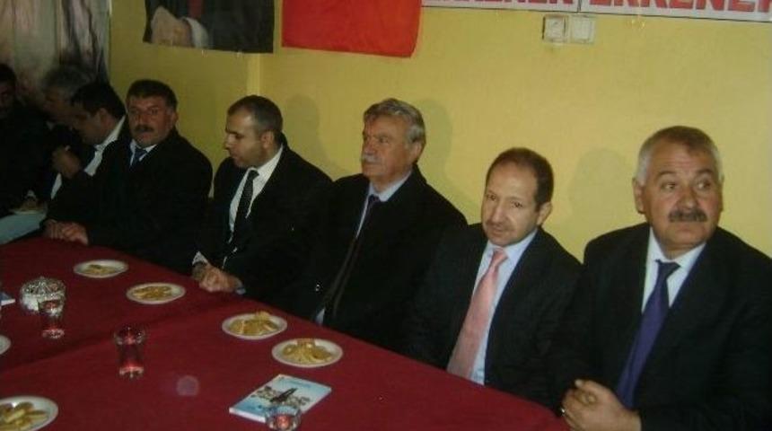 Ak Parti Milletvekili &Ouml;z, Doğanşehir&rsquo;de Se&ccedil;im &Ccedil;alışması Yaptı