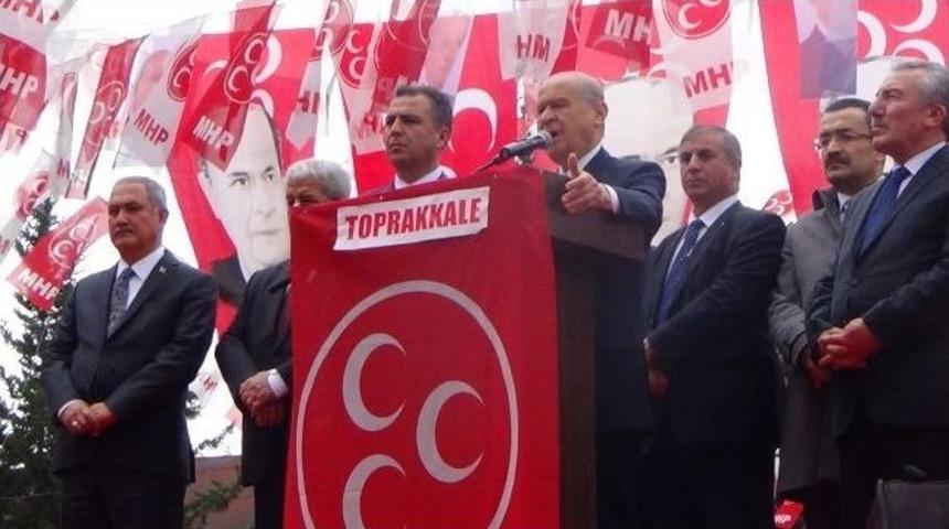 Bah&ccedil;eli'den Bozkurt &Ccedil;ıkışı: "onların Yaptığı Burnu Kesik Bmc Gibi"