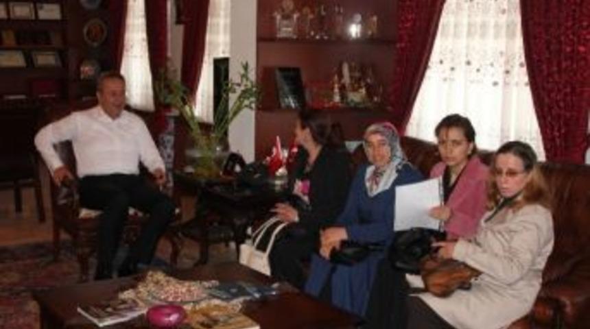 Kapadokya Kadın Dayanışma Derneği Yöneticilerinden Ünver’e Ziyaret