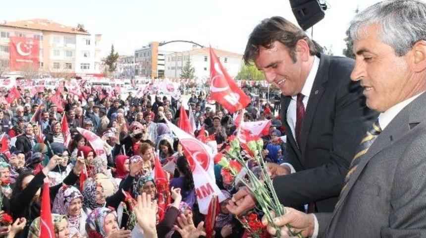 Mhp&rsquo;nin Korkuteli Mitingi