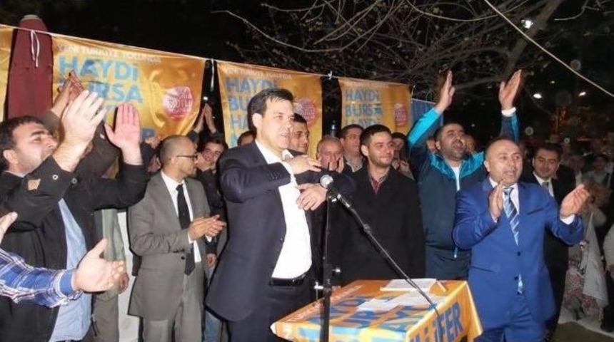Esgin&rsquo;den Fethiye&rsquo;de Coşkulu Miting