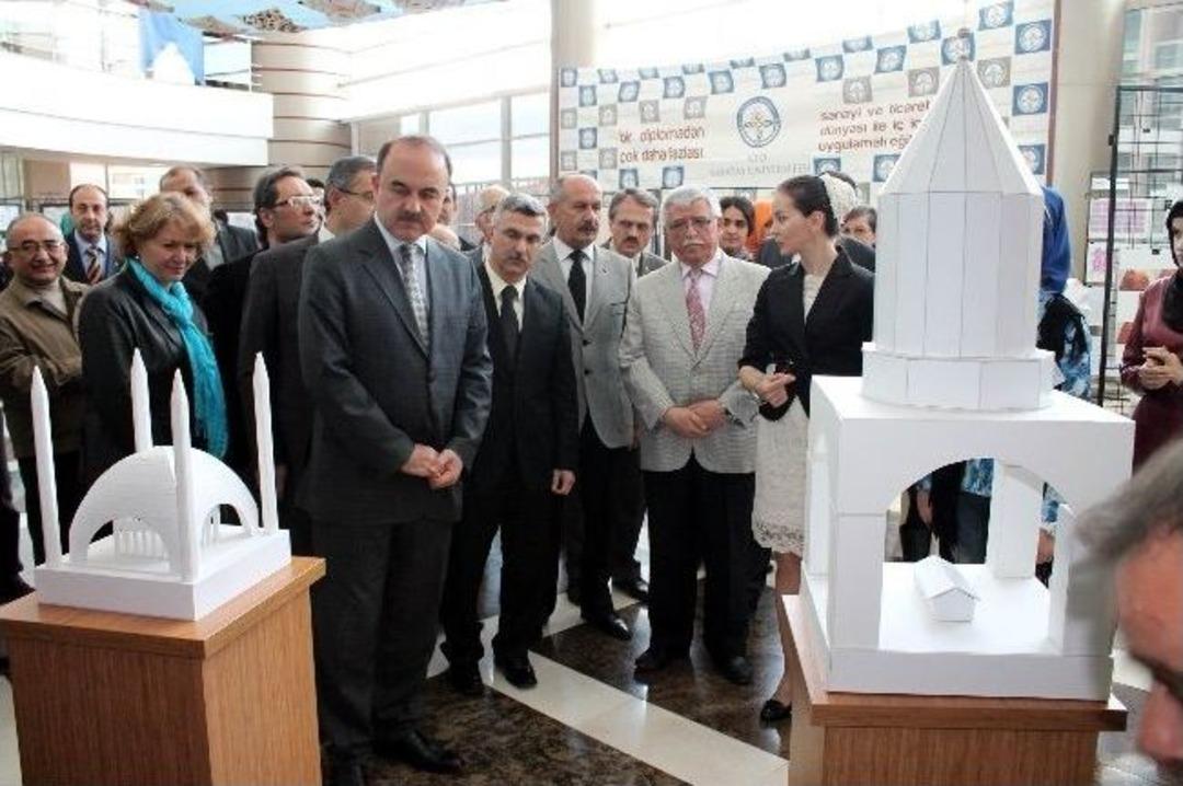 Geleneksel T&uuml;rk Sanatları B&ouml;l&uuml;m&uuml; &ldquo;karma Sergisi&rdquo; A&ccedil;ıldı