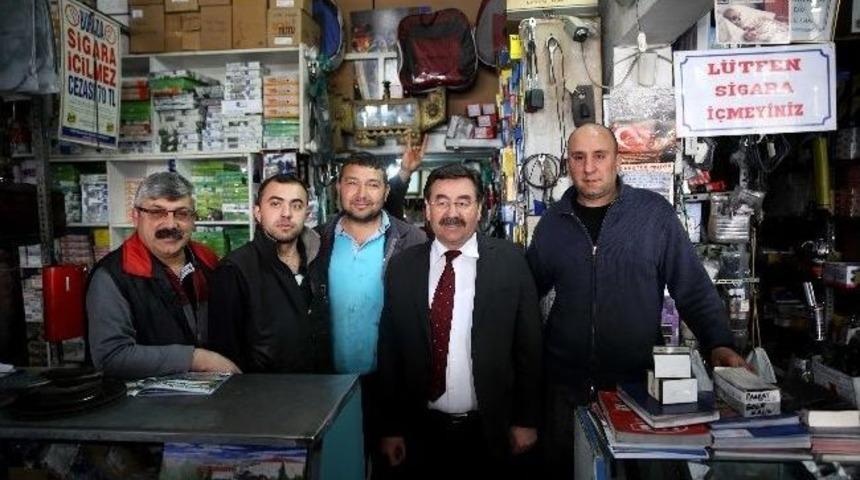 Başkan Odabaşı, Sanayi Esnafının Desteğini Aldı