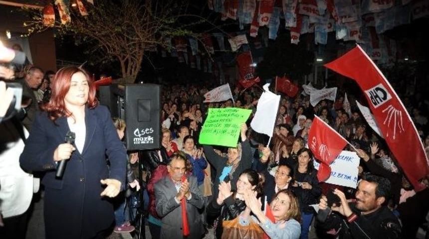 &Ouml;zlem &Ccedil;er&ccedil;ioğlu, Umurlu'yu Ziyaret Etti