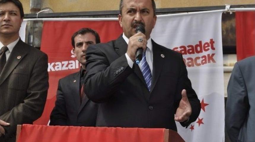 Sp'nin Tomarza Mitingine B&uuml;y&uuml;k İlgi