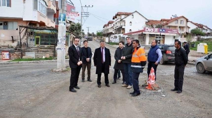 Genel Sekreter Yazıcı Kandıra'da &Ccedil;alışmaları İnceledi