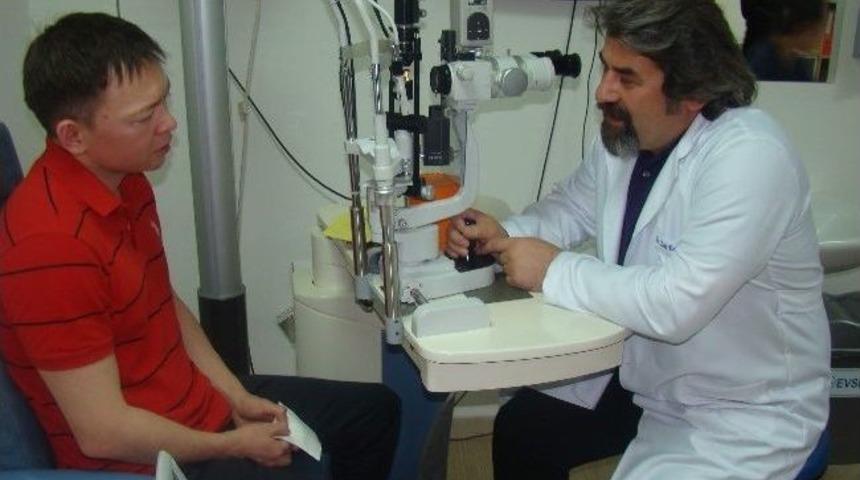 G&ouml;z Tedavisi İ&ccedil;in Kazakistan&rsquo;dan Eskişehir&rsquo;e Geldi