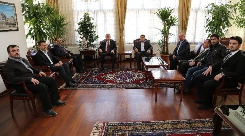 Akm&uuml;b&rsquo;ten Vali Ataklı&rsquo;ya Ziyaret