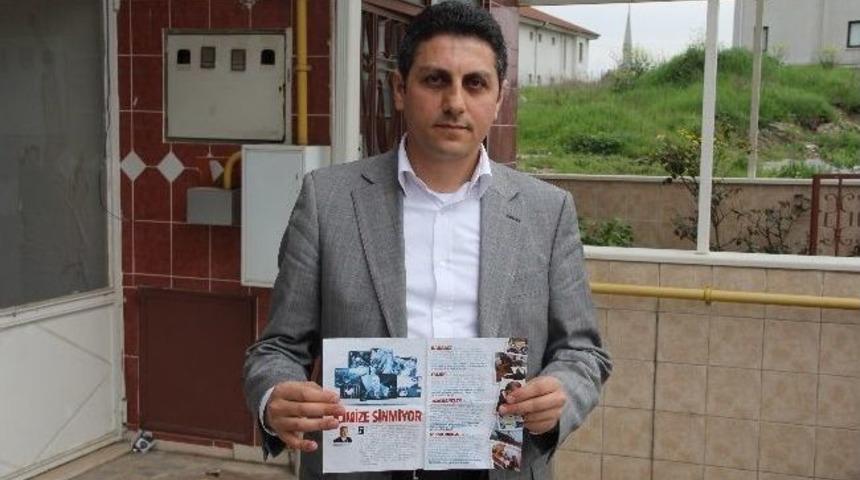 Kimliği Belirsiz Şahısların Dağıttığı Broş&uuml;rlerde, Ak Parti&rsquo;ye Oy Vermemek İ&ccedil;in Maddeler Sıralanıyor