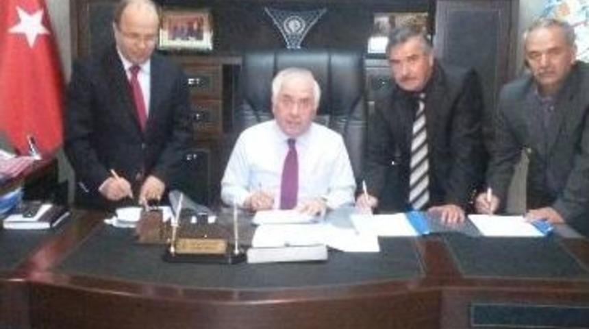 Bahçe Belediyesi'nde Toplu Sözleşme İmzalandı