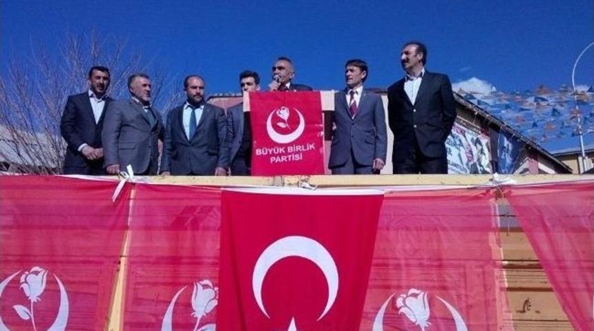 Bbp&rsquo;den Narman&rsquo;da Coşkulu Miting