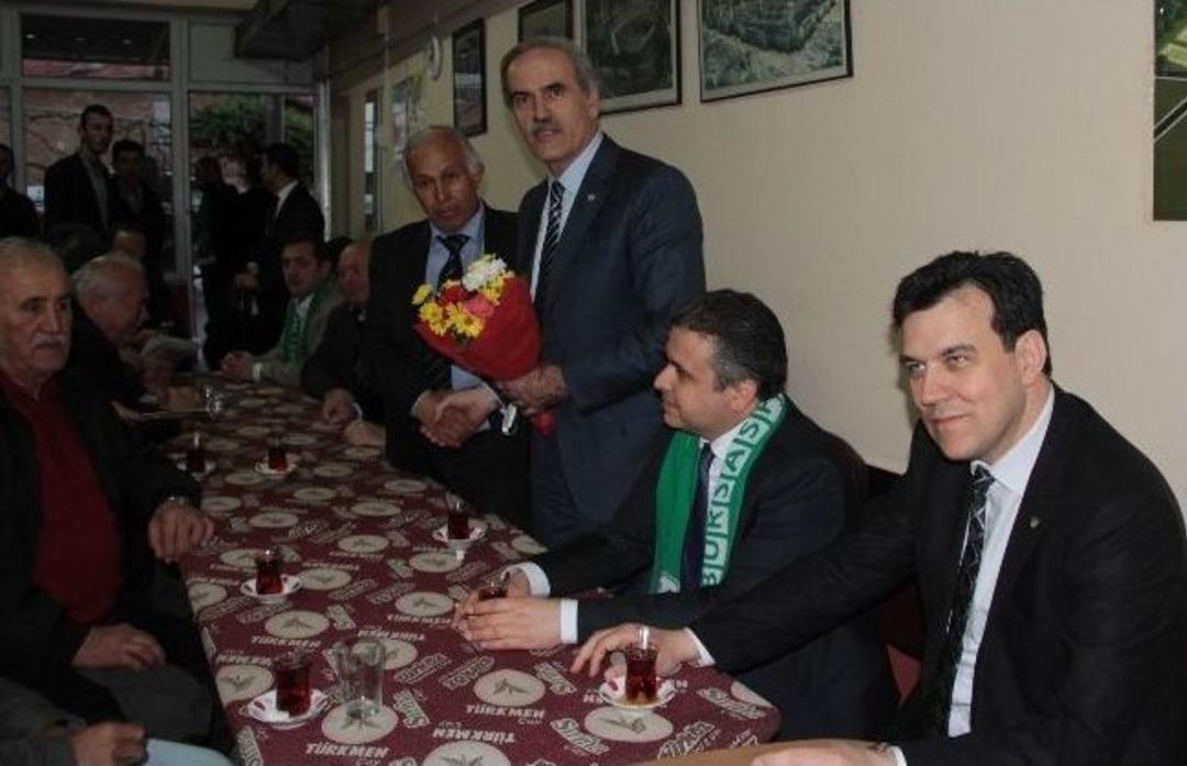 Başkan Altepe, Esgin İle Birlikte Nil&uuml;fer&rsquo;i Gezdi