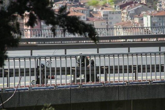 Boğaziçi Köprüsü’nde ‘lpg Tankı’ Alarmı