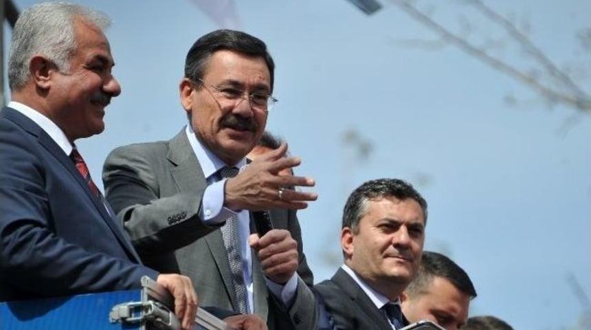 Başkan G&ouml;k&ccedil;ek&rsquo;ten &Ccedil;ubuk&rsquo;ta Miting