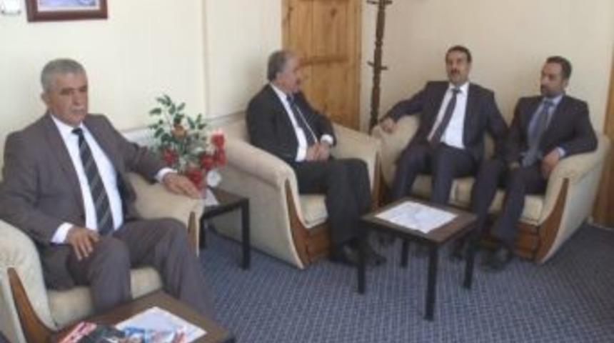 K&ouml;ksal, Hacı Bektaş Veli K&uuml;lt&uuml;r Merkezi Vakfı&rsquo;nı Ziyaret Etti