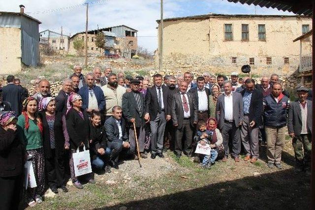 Ağbaba, Arapgir’de Seçim Çalışması Yaptı