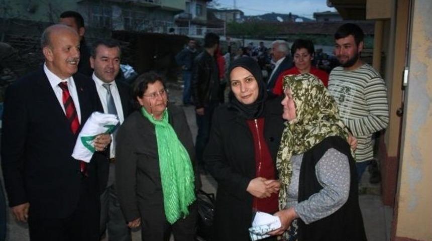 Ak Parti Milletvekili &Ccedil;elik, Boyalıca Halkı İle Bir Araya Geldi