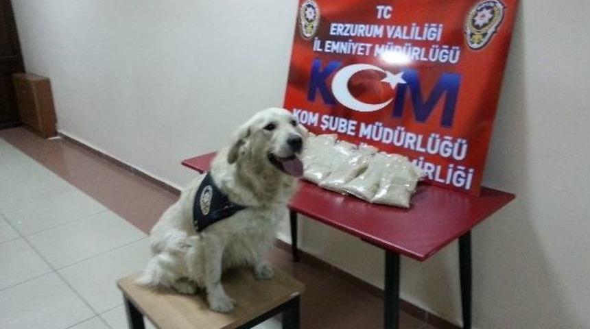 Erzurum&rsquo;da 4 Kilo Eroin Ele Ge&ccedil;irildi