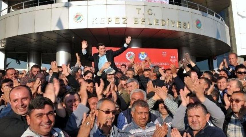 Kepez&rsquo;de Toplu İş S&ouml;zleşmesi İmzalandı