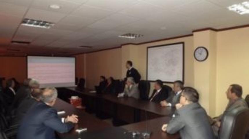 Daday'da, Se&ccedil;im G&uuml;venliği Ve Bilgilendirme Toplantısı