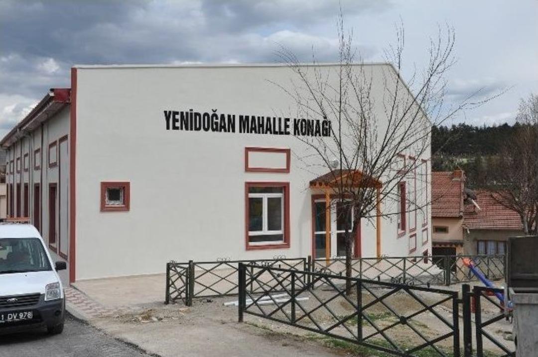 Boz&uuml;y&uuml;k&rsquo;&uuml;n İlk Mahalle Konağı Bitti