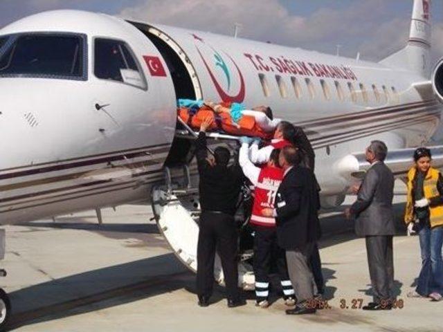 Kastamonu'daki Bir Hasta Uçakla Sevk Edildi