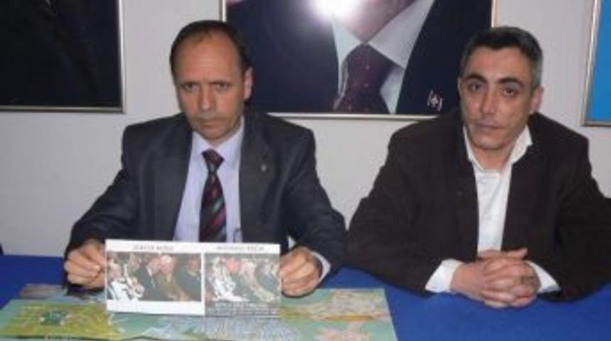 Erdoğan&rsquo;ın Eşi Emine Erdoğan&rsquo;ın Eline Pkk Bayrağı Montajlanmış Fotoğrafının Ev Ve Ara&ccedil; Kapılarına Bırakıldığı İddia Edildi