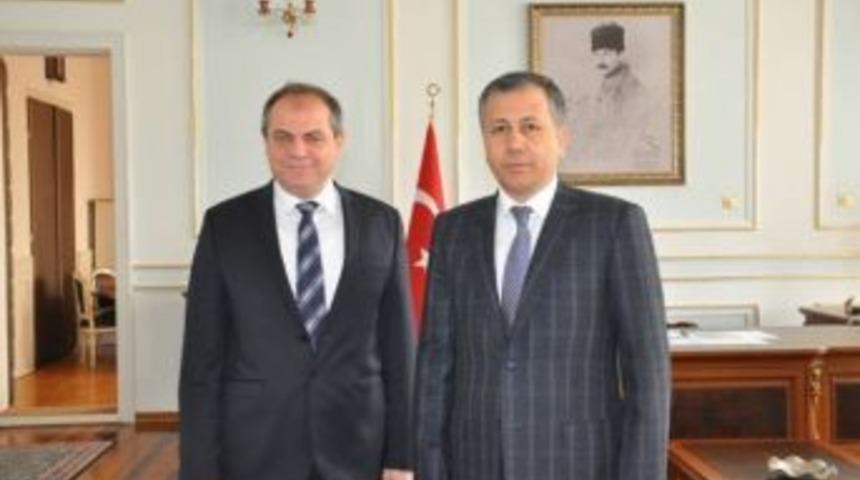 Tekirdağ Belediye Başkanı Dalgı&ccedil;&rsquo;tan Vali Yerlikaya&rsquo;ya Ziyaret