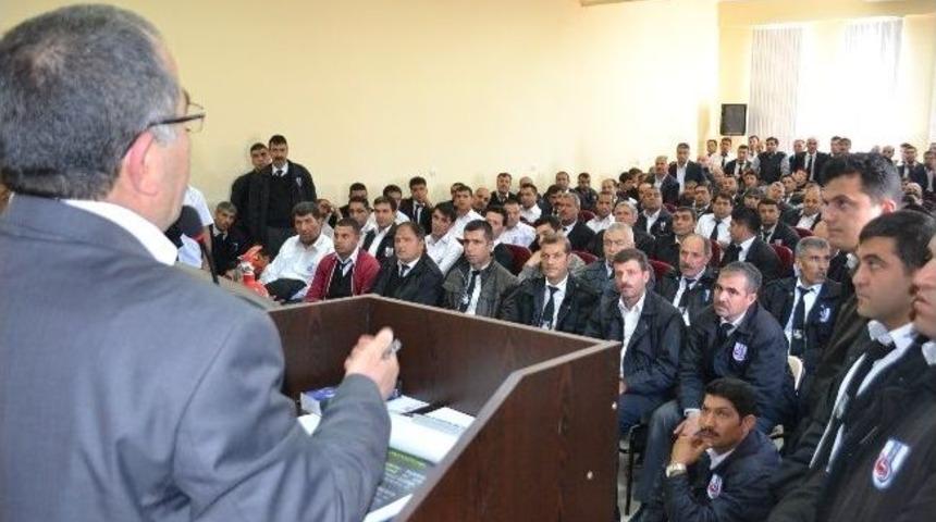 Belsan Şof&ouml;rlerine Yangın Tatbikatı