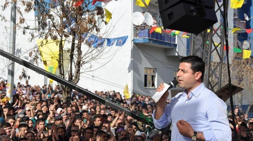 BDP Eş Genel Başkanı Demirtaş, Tunceli'de