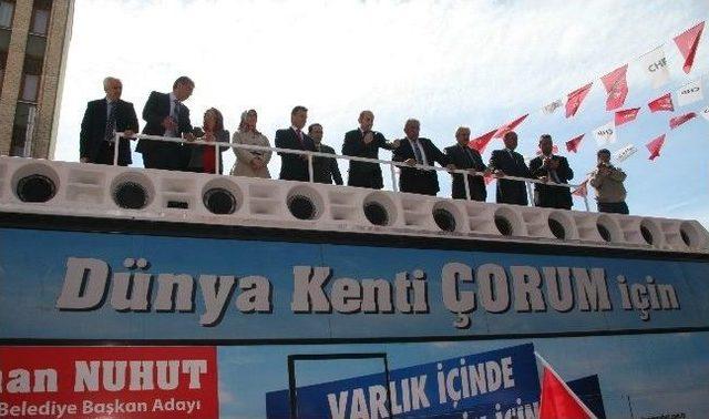 Chp Grup Başkanvekili Hamzaçebi Sungurlu’da